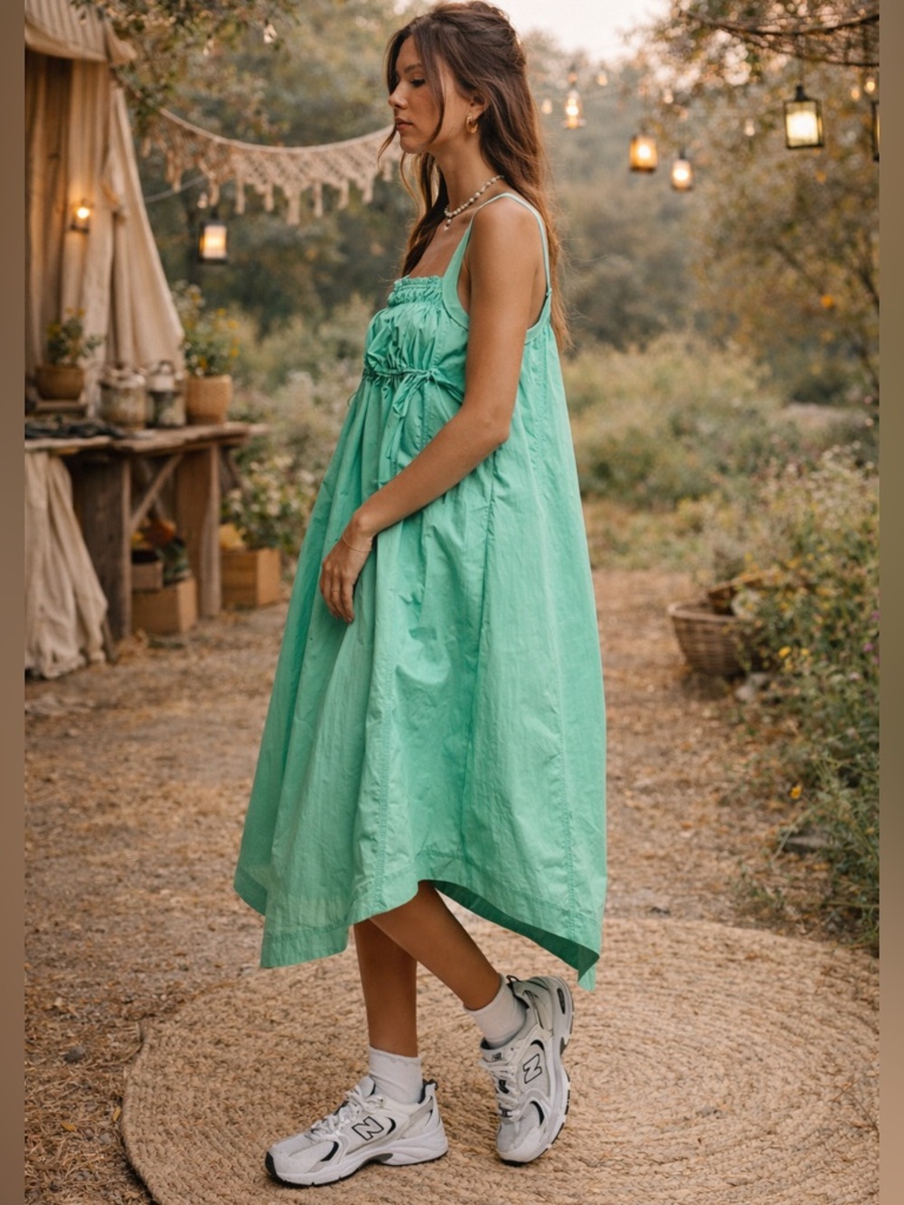 #134 New! Boho Dress With Pockets